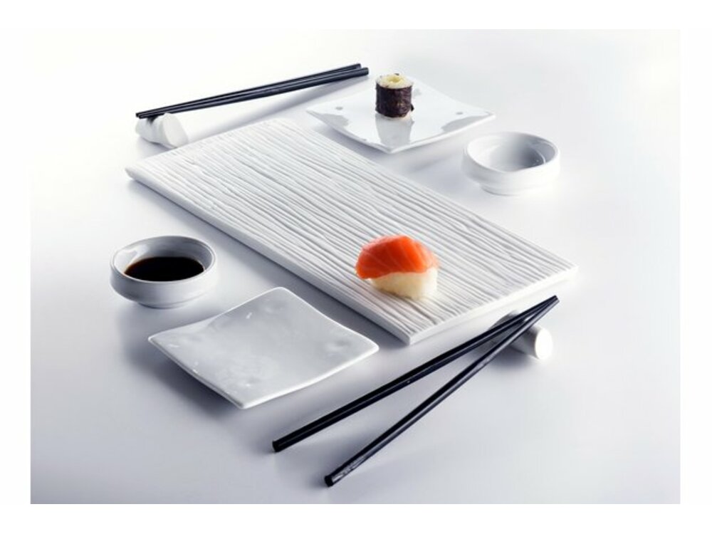 Zen Cmielow sushi set for 2 people, white