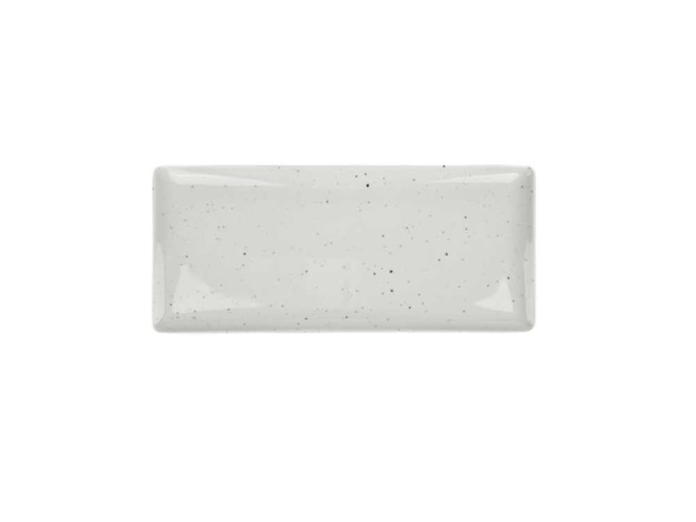 Lubiana Ankara flat plate, 4 edges, dots