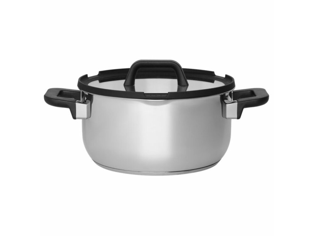 Maku Easy stainless steel pot with sealing lid, 5.2 L