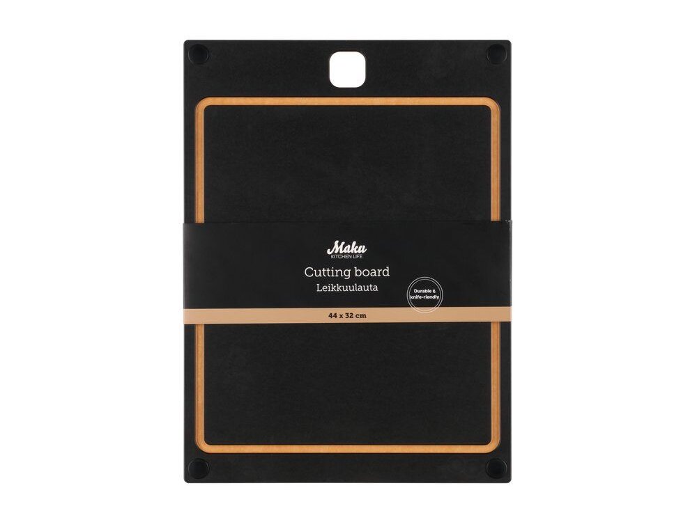 Cutting Board with Silicone Feet, 44 × 32 cm