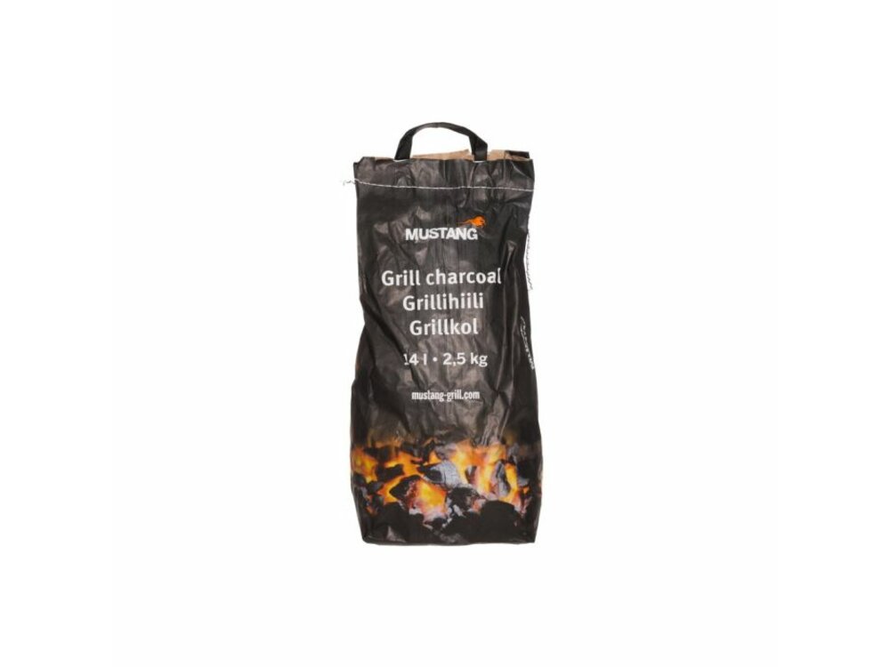 Mustang barbecue charcoal, 2.5 kg