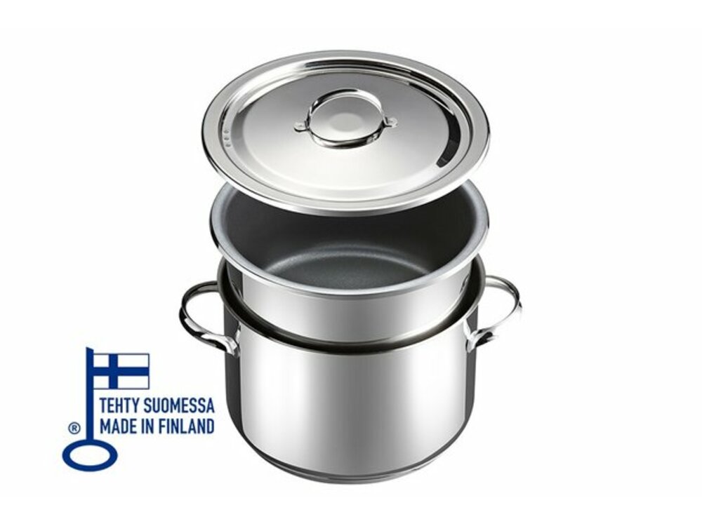 Stainless steel pot with sauce bowl OPA Mari