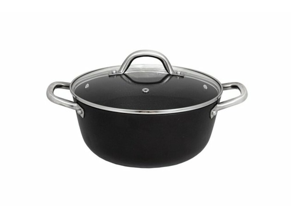 OPA Kenno Steel pot with lid, Ø 24 cm