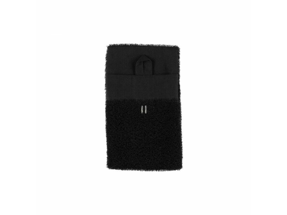 Rento Linen terry gloves, black
