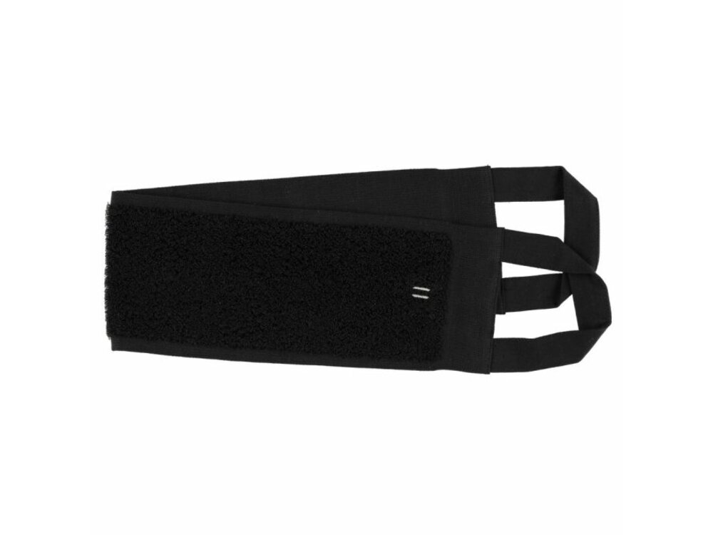 Sauna massage belt, wool, black
