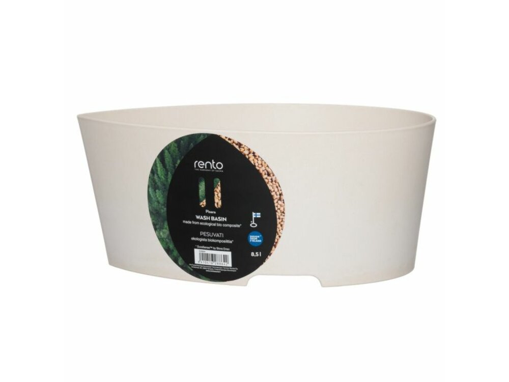 Rento Pisara biocomposite, white