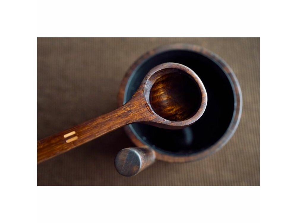Rento Sauna ladle, dark brown