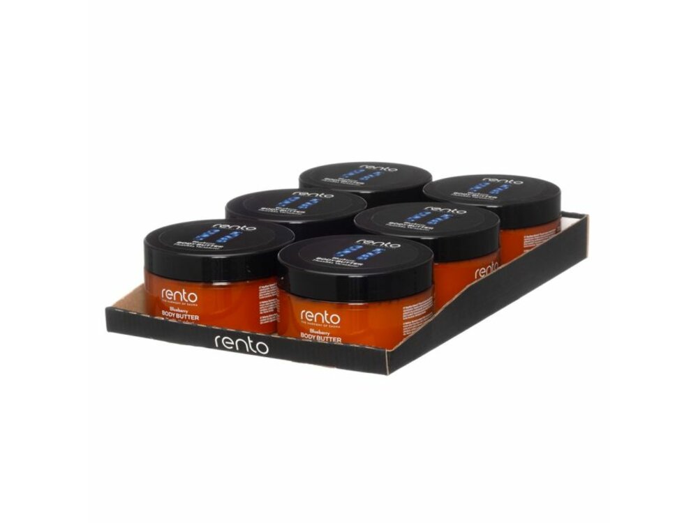 Rento body butter 200ml, blueberry Rento body butter 200ml, blueberry