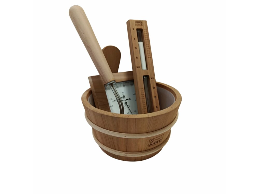 Basic cedar wood sauna set Basic cedar wood sauna set