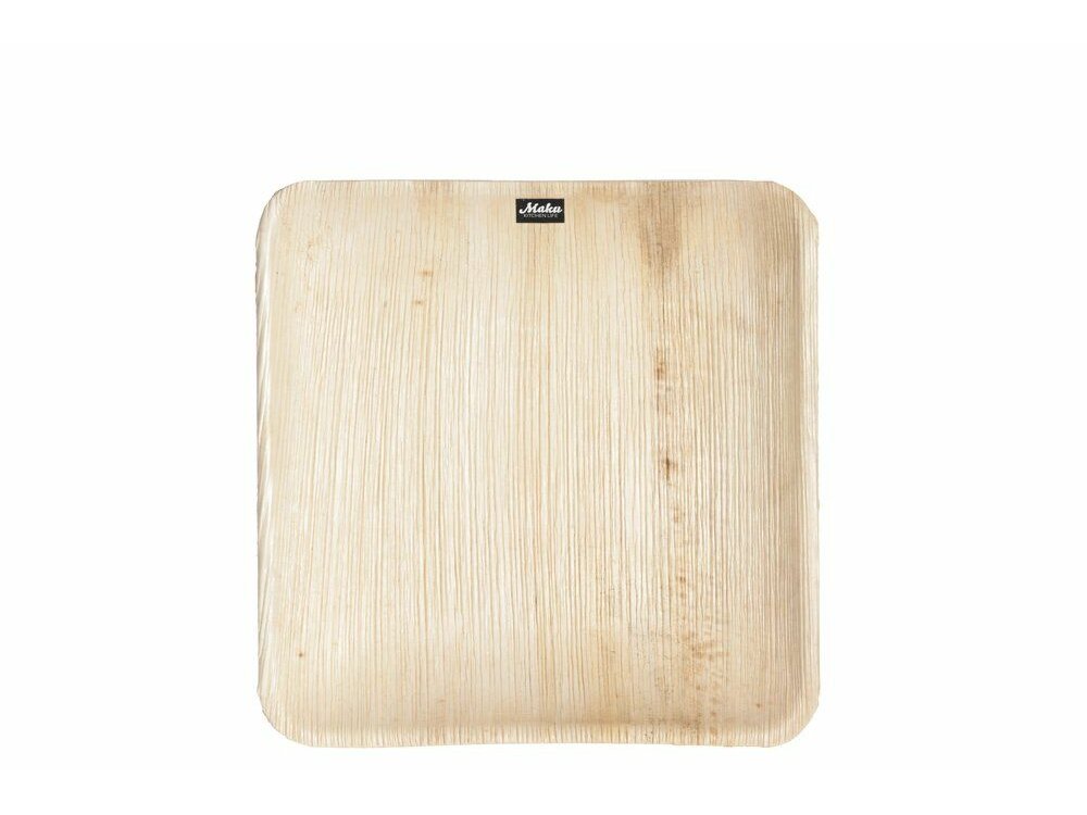 MAKU Palm leaf plate, set