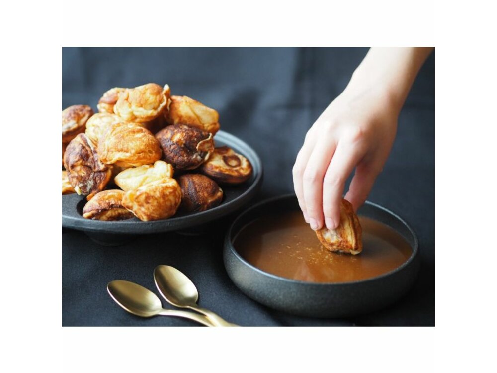 MAKU Robuste ceramic serving bowls, 2 pcs / Ø 14.5 cm