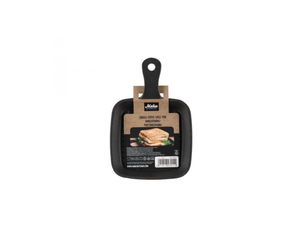 MAKU Cast iron grill pan, 14 cm