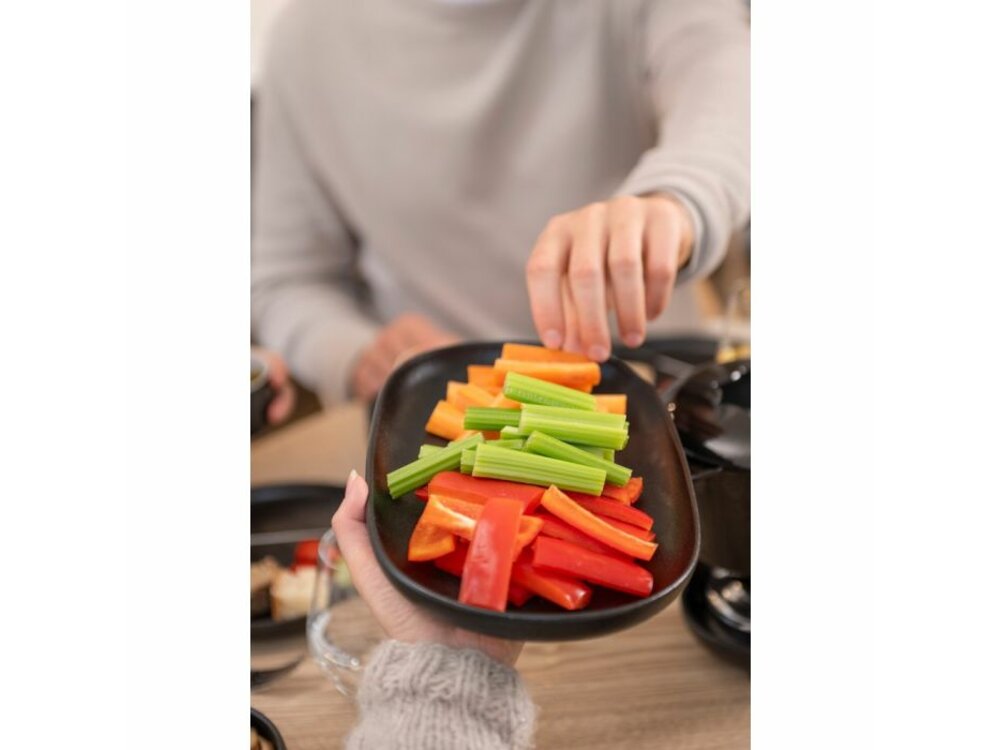 MAKU Ceramic oval serving plate, set/2 pcs