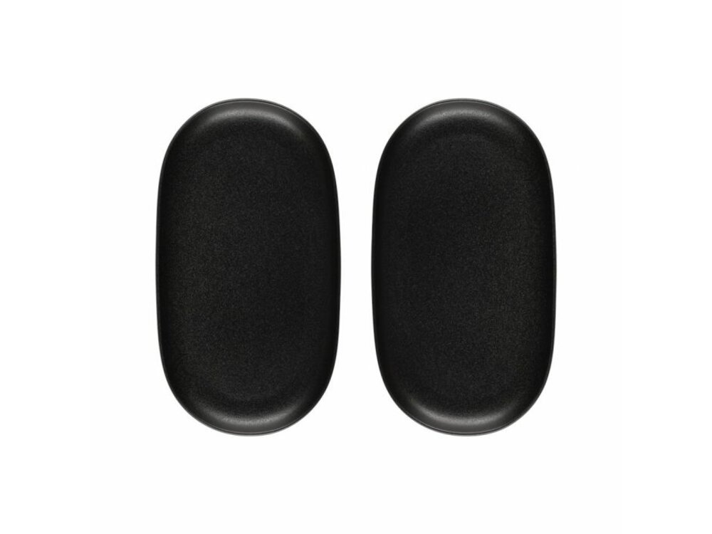 MAKU Ceramic oval serving plate, set/2 pcs