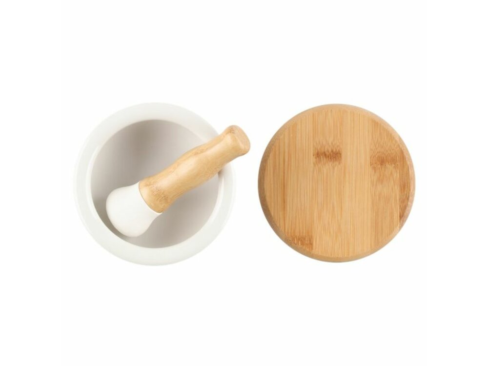 MAKU Ceramic mortar, white