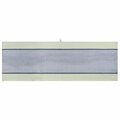 Sauna bench cover, green stripes, 4Living