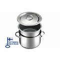 Stainless steel pot with sauce bowl OPA Mari