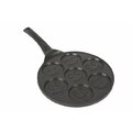 Frying pan with smiley faces