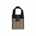 Sauna massage belt, wool, brown