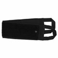 Sauna massage belt, wool, black