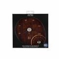 Rento Sauna thermometer with hygrometer, bamboo, dark brown