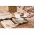MAKU Palm leaf plate, set