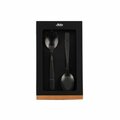 MAKU Salad serving set, black