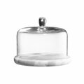 MAKU Marble tray with glass lid