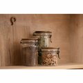 MAKU Glass jar with sealing lid, 0.6 l