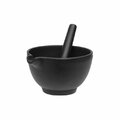 MAKU mortar cast iron, black
