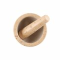 MAKU Marble mortar and pestle, beige
