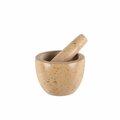 MAKU Marble mortar and pestle, beige