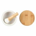 MAKU Ceramic mortar, white