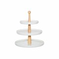 MAKU Serving ceramic three-layer tray