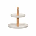 MAKU Serving ceramic three-layer tray