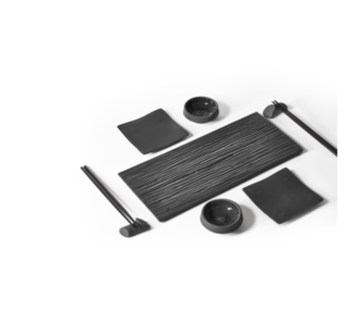 Zen Cmielow sushi set for 2 people, black