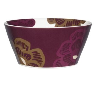 Ceramic serving bowl Šárka, Ø14 cm, purple