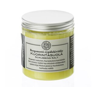 Sauna peeling salt with Bergamot Osmia