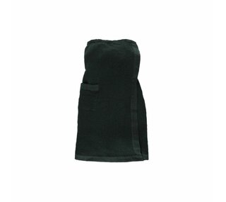 Women's sauna kilt 85x145cm, dark gray