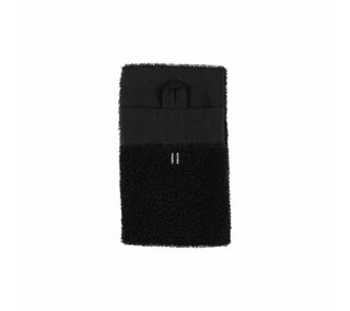 Rento Linen terry gloves, black