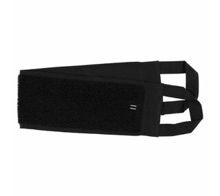 Sauna massage belt, wool, black