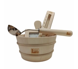 Basic aspen wood sauna set