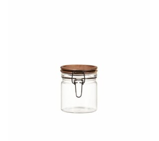 Glass jar with sealing lid, 0.6 l